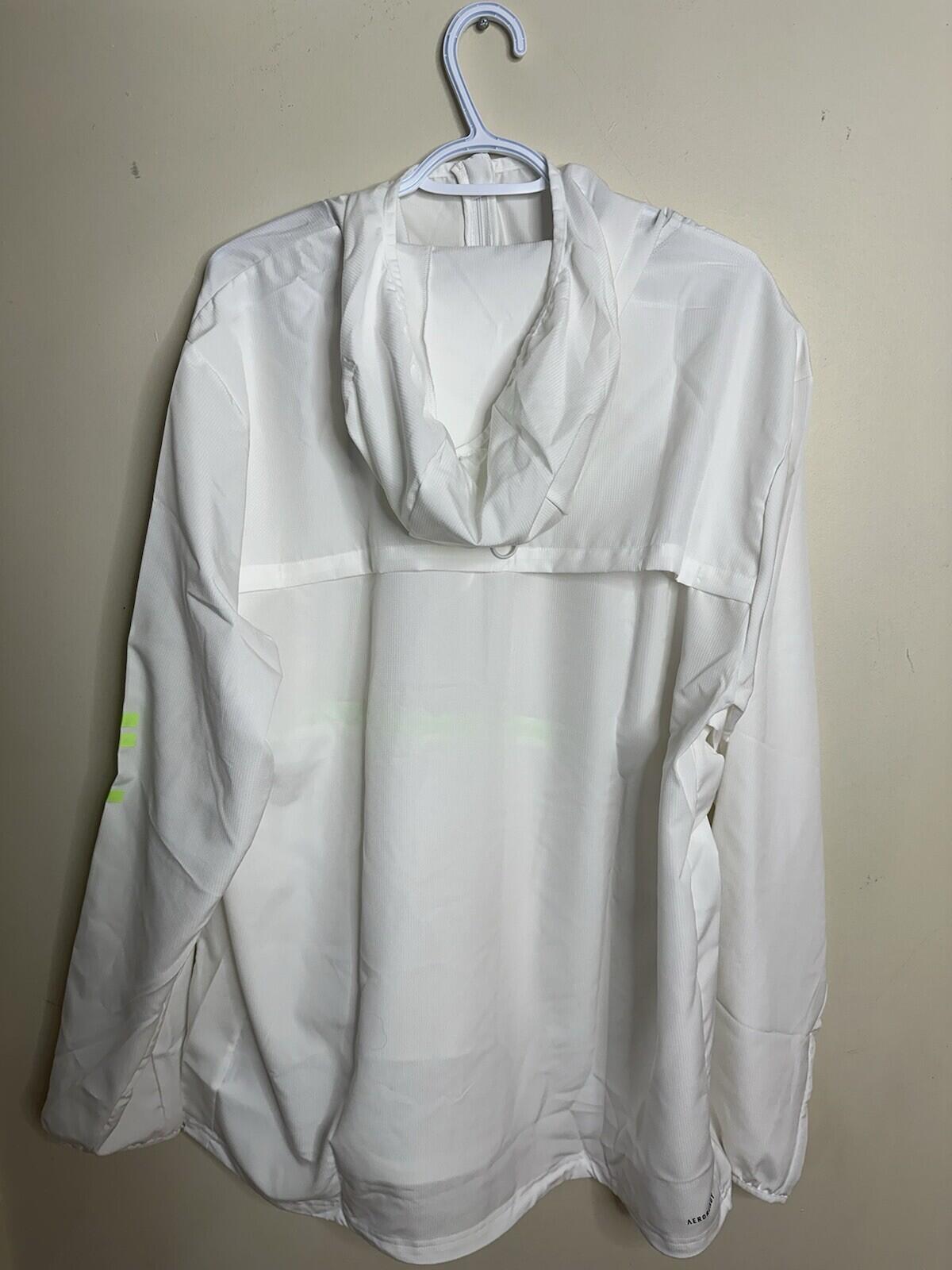 Adidas Mens Light Windbreaker 008330 M AT PBL 1/4 WB