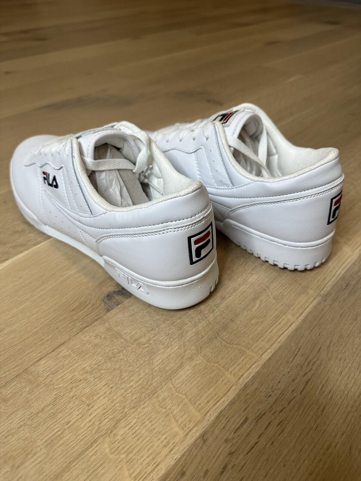 FILA Original Fitness wht/wht/nvy-red Men’s Size 13 BNIB