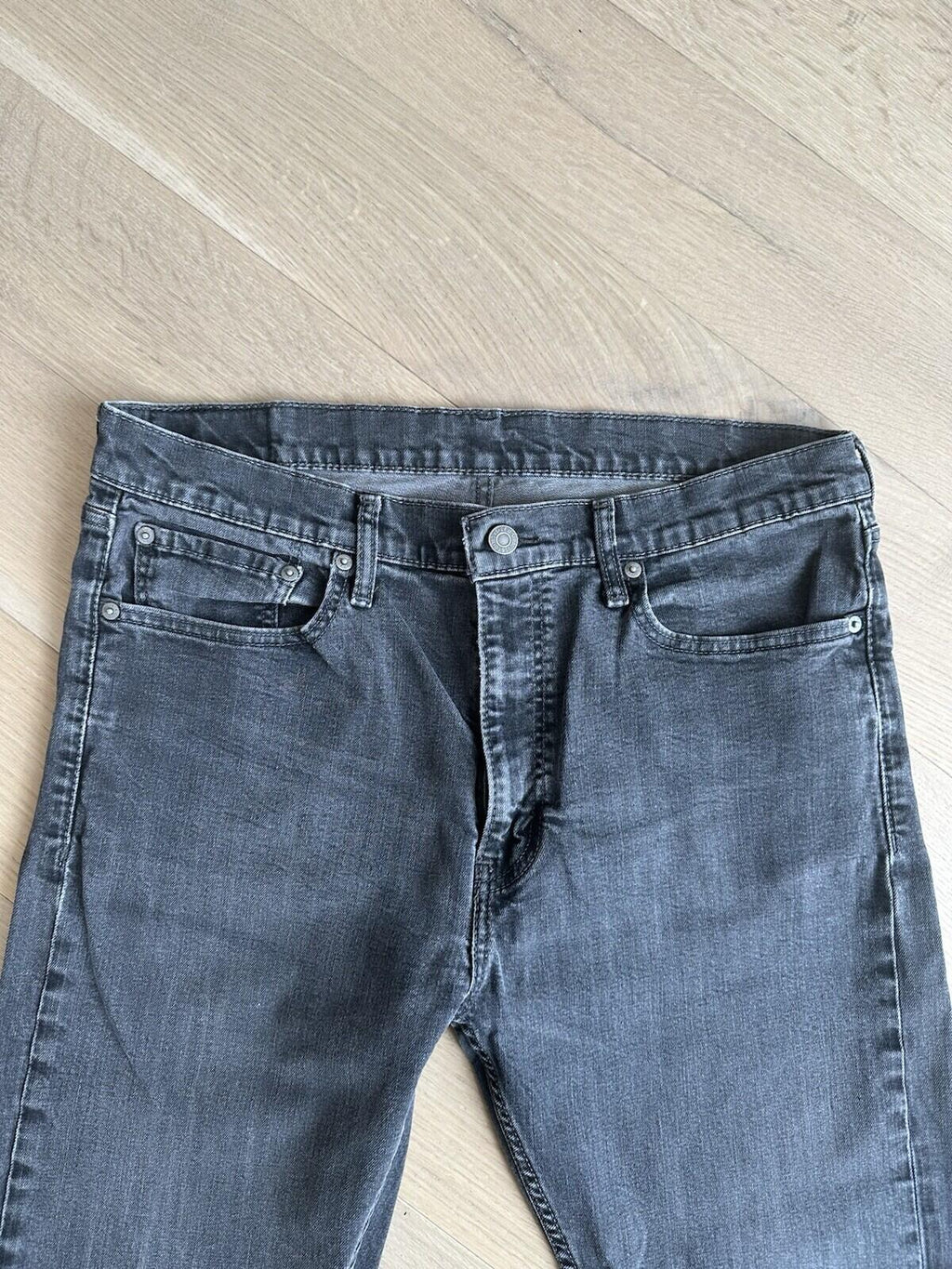 Levis 513 Grey Denim Men’s Size 36/32