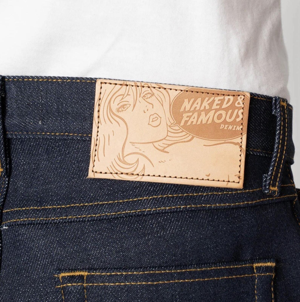 Naked & famous Jeans ELEPHANT 14 - DIRTY ELEPHANT SELVEDGE Men’s 36