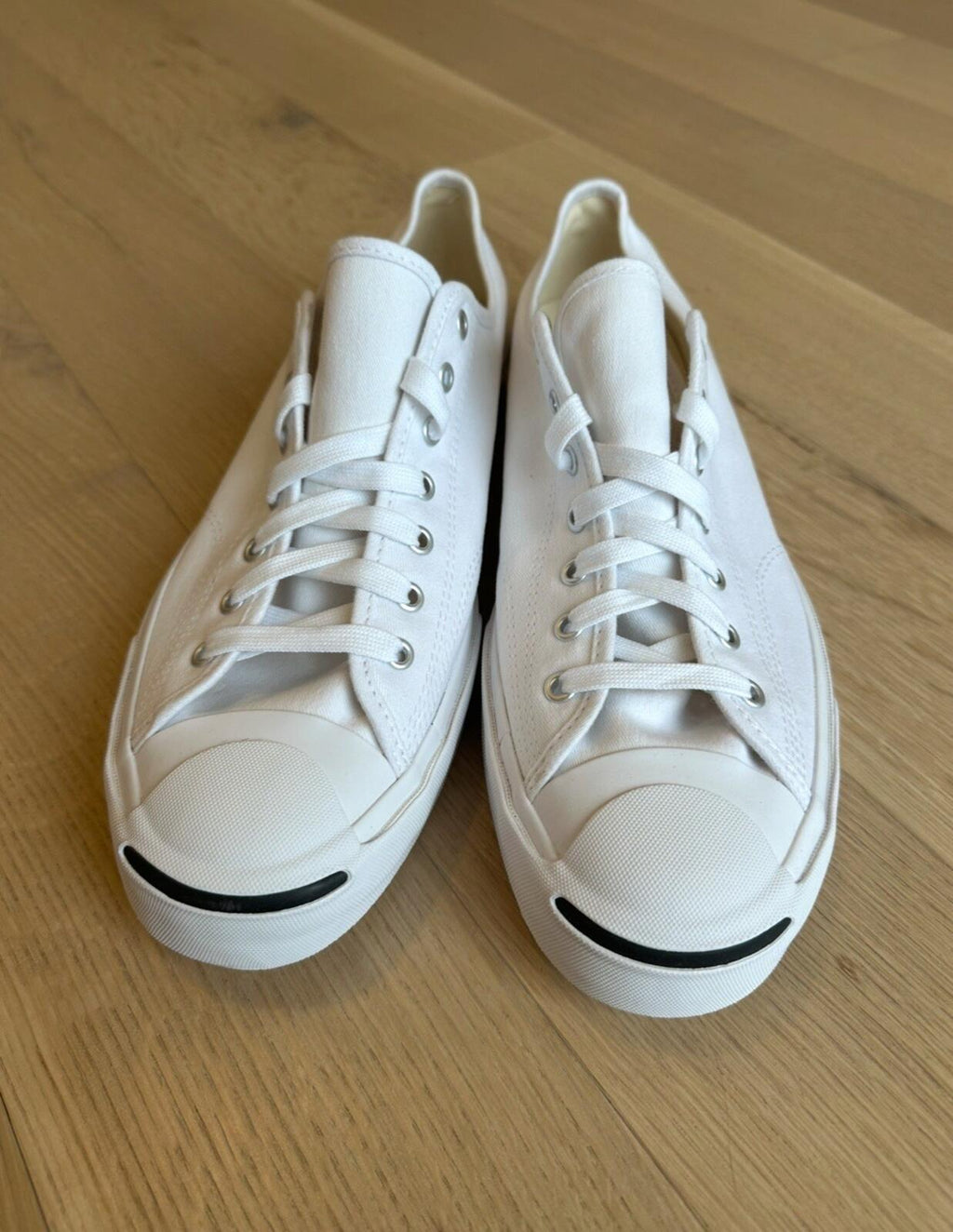 CONVERSE Jack Purcells Men’s Size 13 White Canvas