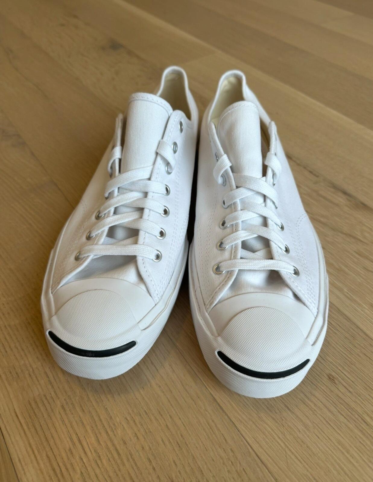 CONVERSE Jack Purcells Men’s Size 13 White Canvas