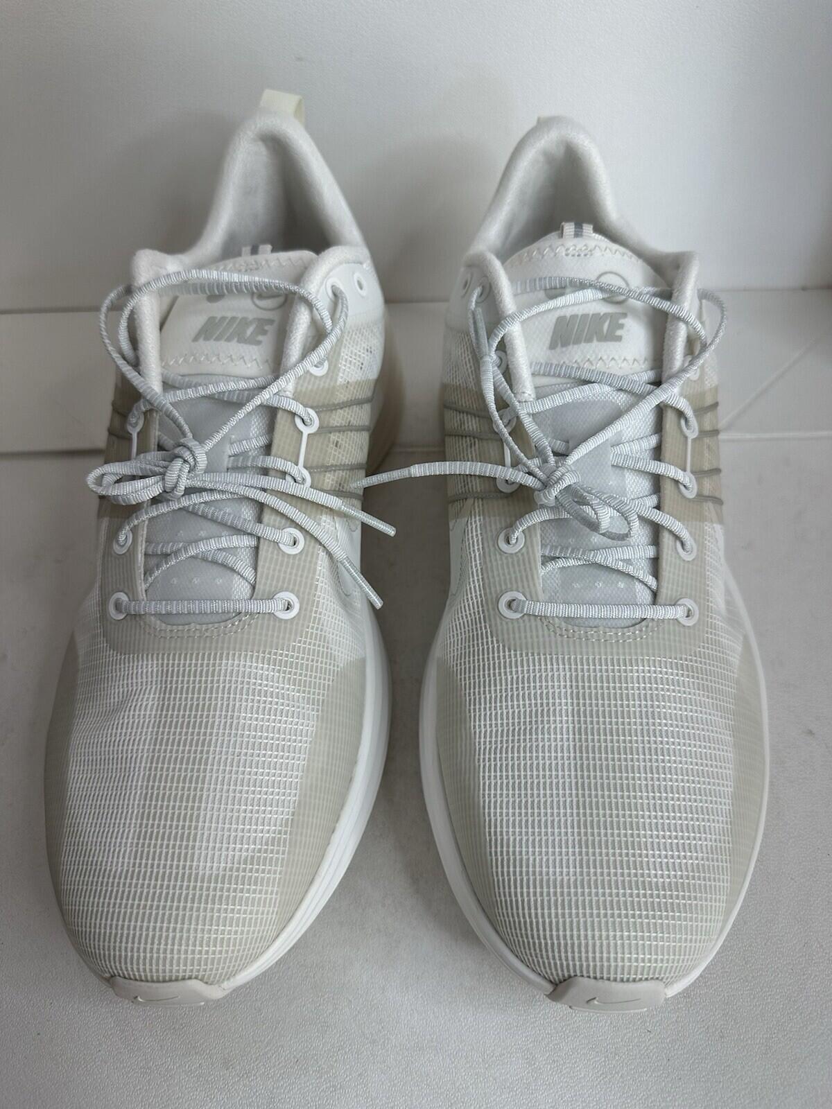 NIKE LUNAR ROAM Summit White/ Summit White Men’s Size 13 BNIB