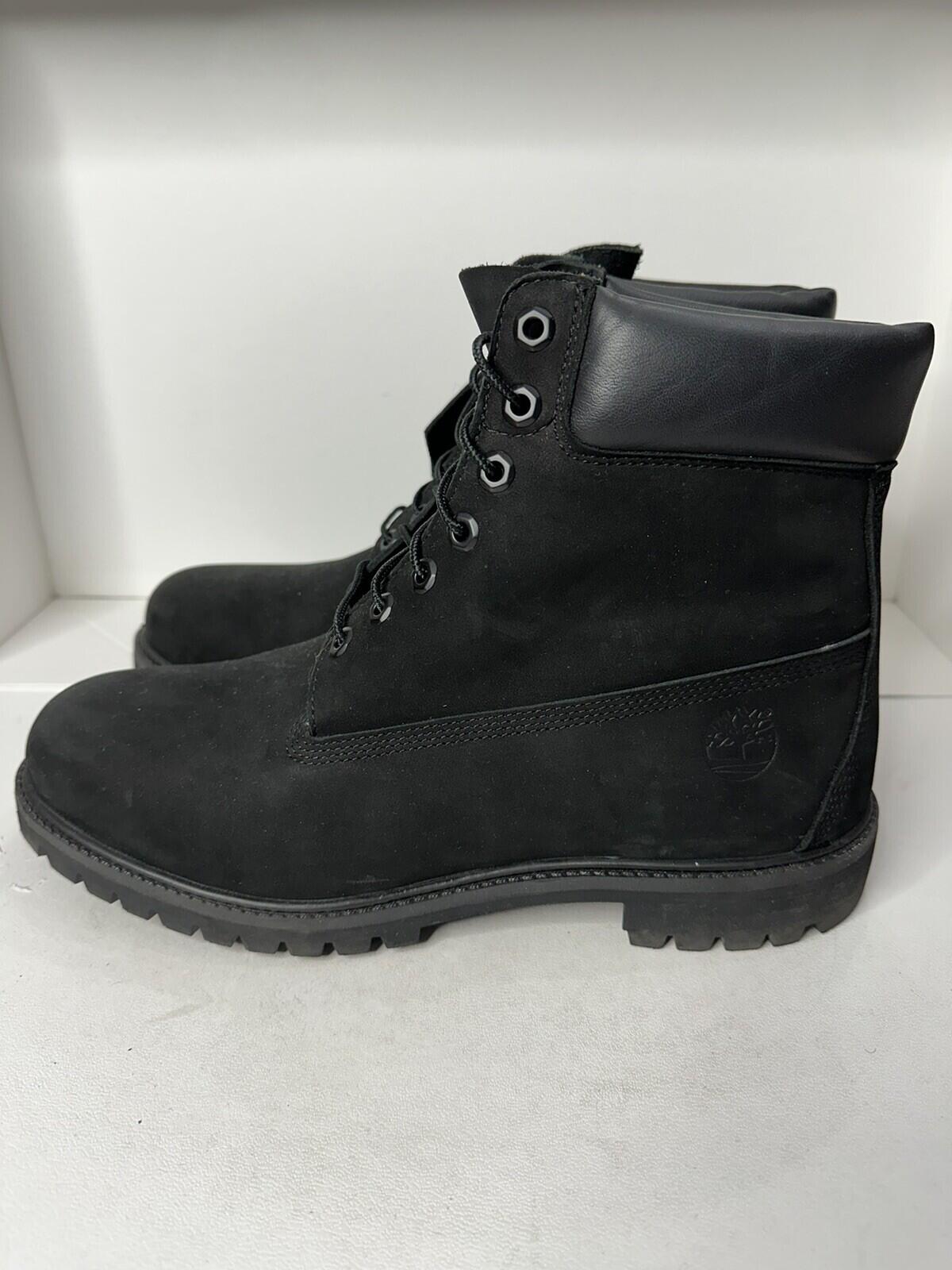 Timberland 6” Premium Boot ‘Black’ Men’s Size 12.