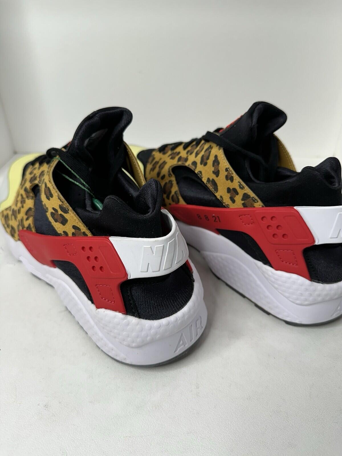 Nike Air Huarache ‘SNKR DAY’ LEMON CHIFFON/UNIVERSITY RED Men’s Size 15 BNIB