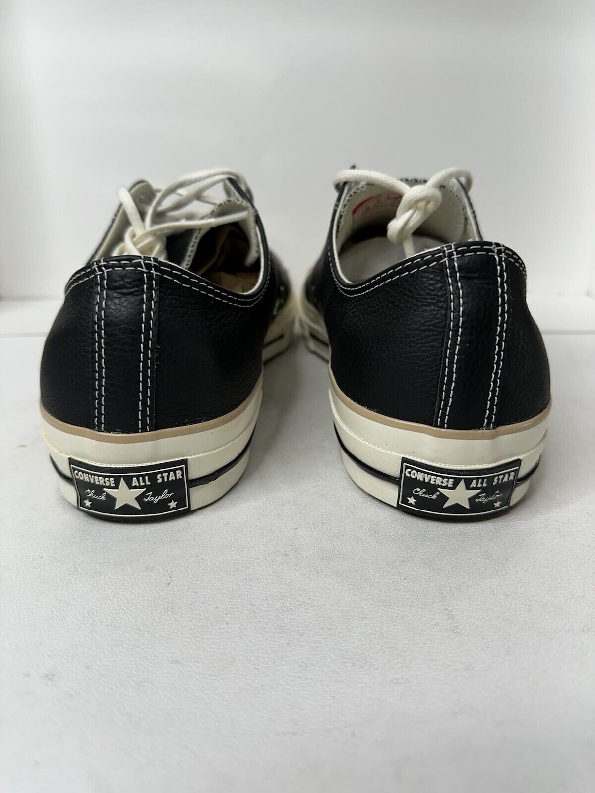 Converse Chuck 70 Low *SUPER RARE* Black/ Egret/Beige Sz 13 Pristine Condition