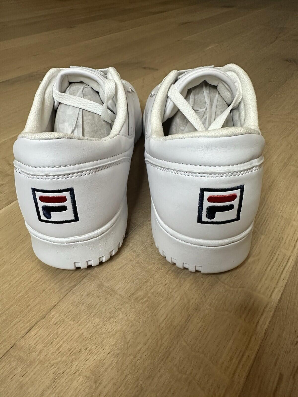 FILA Original Fitness wht/wht/nvy-red Men’s Size 13 BNIB
