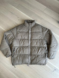 Zara Puffer Jacket Men’s Size XL Tan