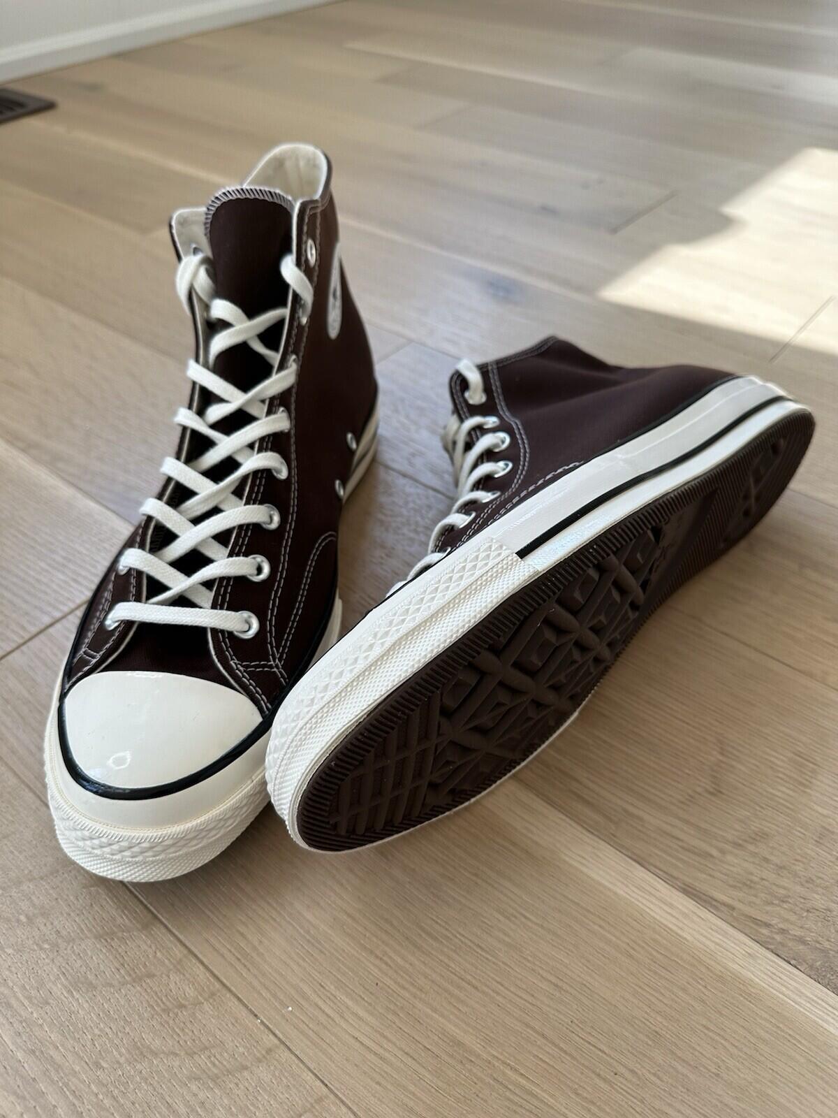 Converse Chuck 70 Hi Men’s Size 13 BNIB Dark Root/blk/egret