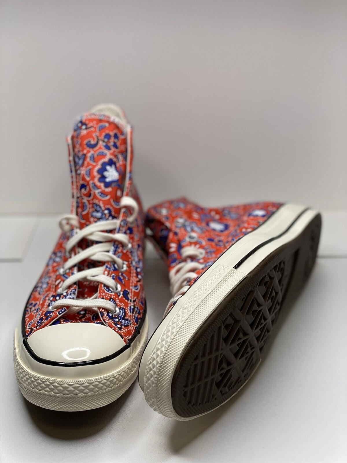 Converse chuck taylor 70 hi ‘paisley- Habenero’ Men’s Size 12