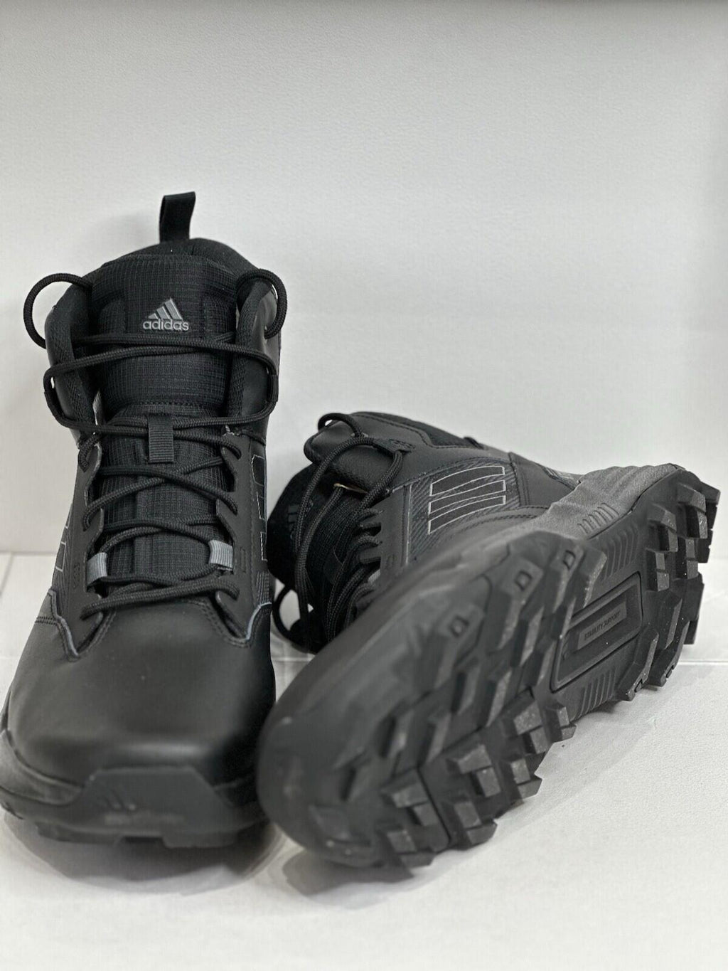 Adidas Terrax Unity Leather Boot Mid Rain.RDY “black Carbon” Men’s Size 14