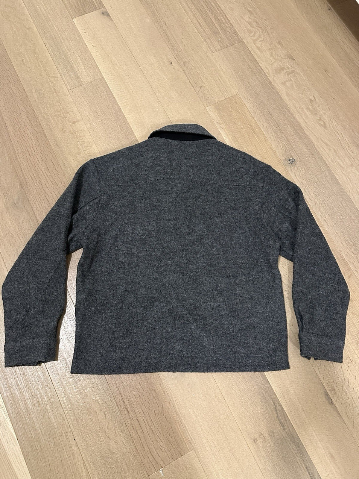 Banana Republic Grey Utility Jacket Men’s Size L (Wool & Polyester)