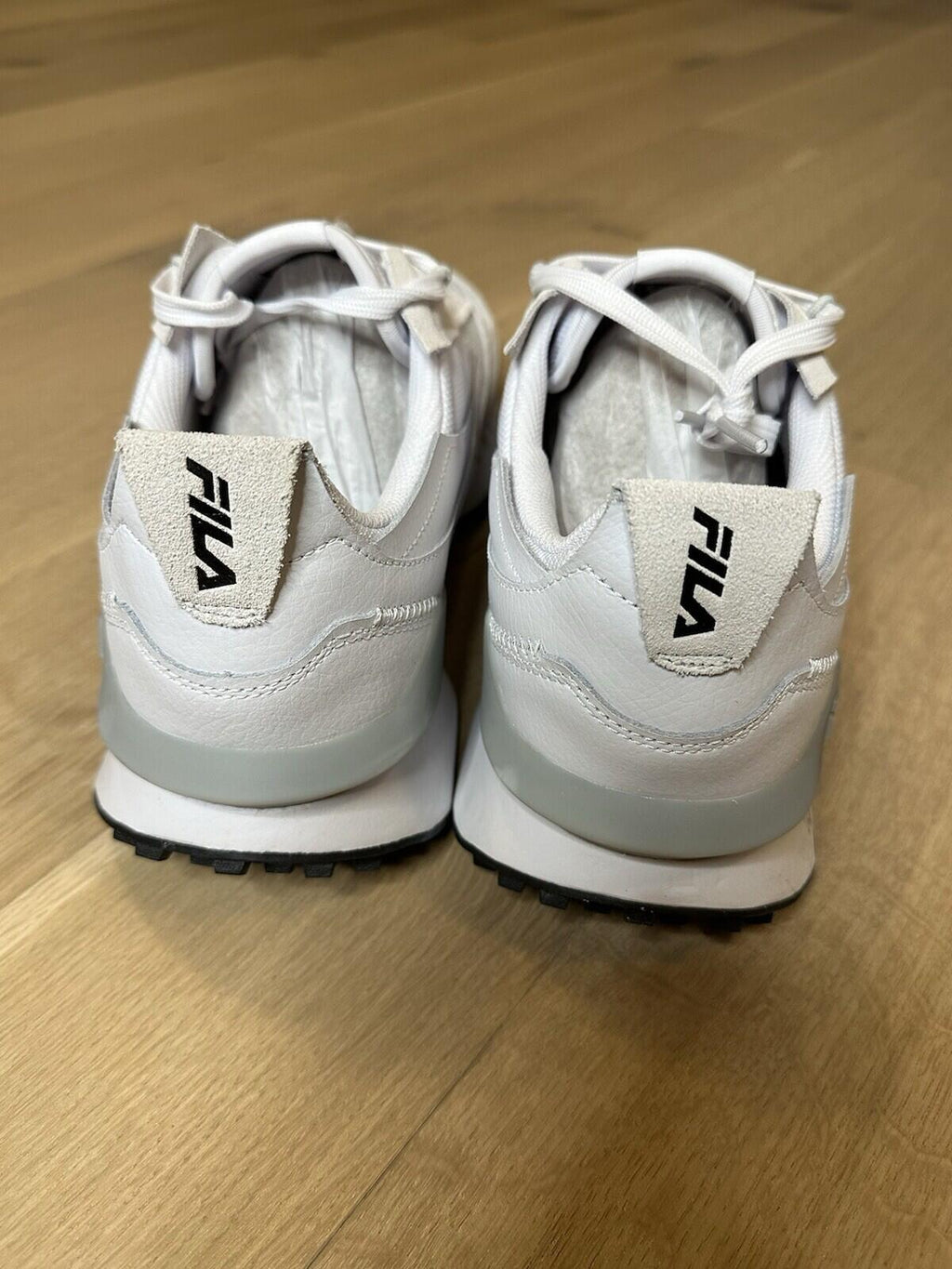 FILA RENNO N GENERATION PATCHED wht/wht/ggry Men’s Size 13 BNIB