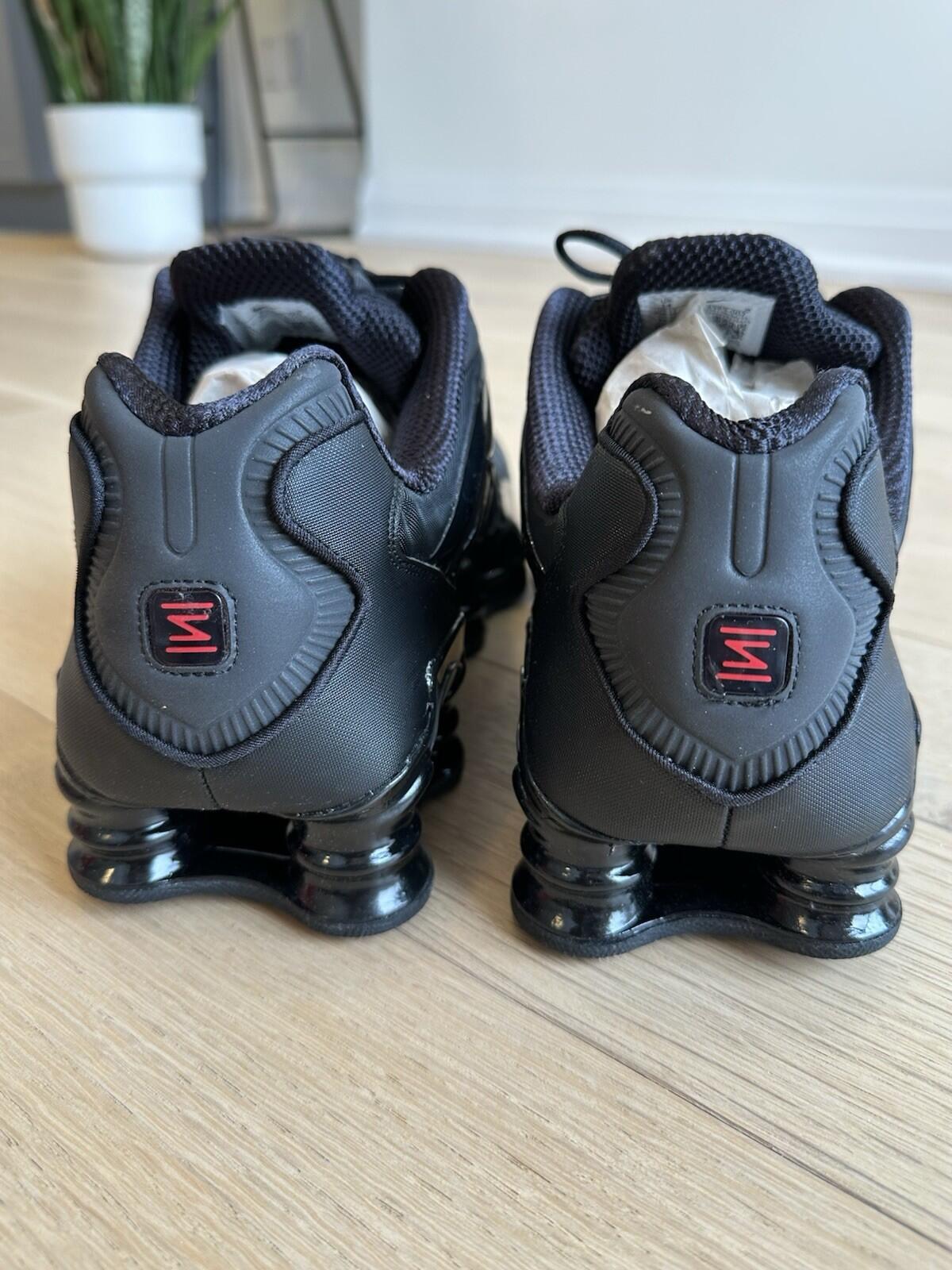 NIKE SHOX TL BLACK/BLACK-MTLC HEMATITE Men’s 14 BNIB