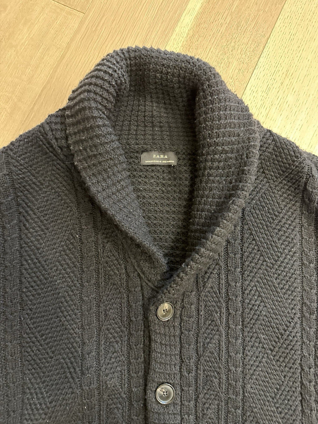 Zara Men’s Knit Black Size XL