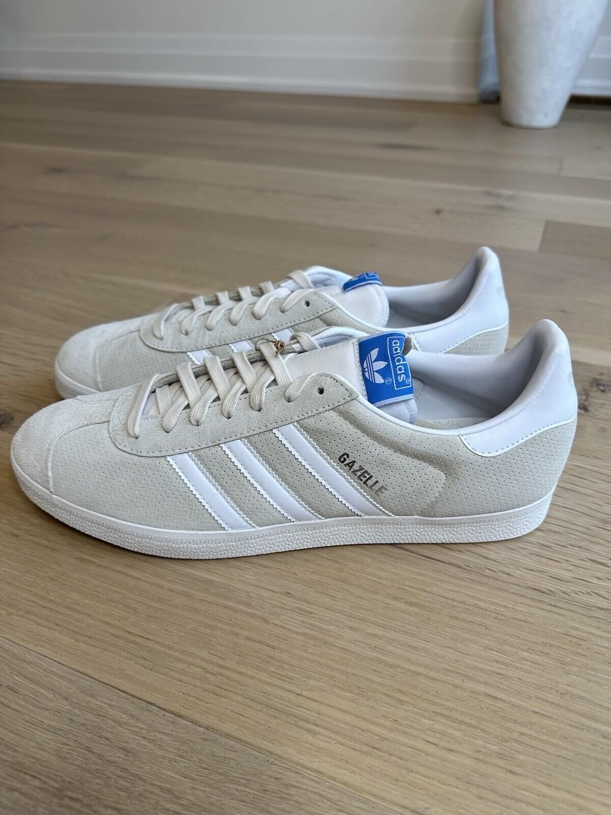 Adidas Gazelle Originals Wonwhi/Ftwwht/cwhite Men’s Size 13