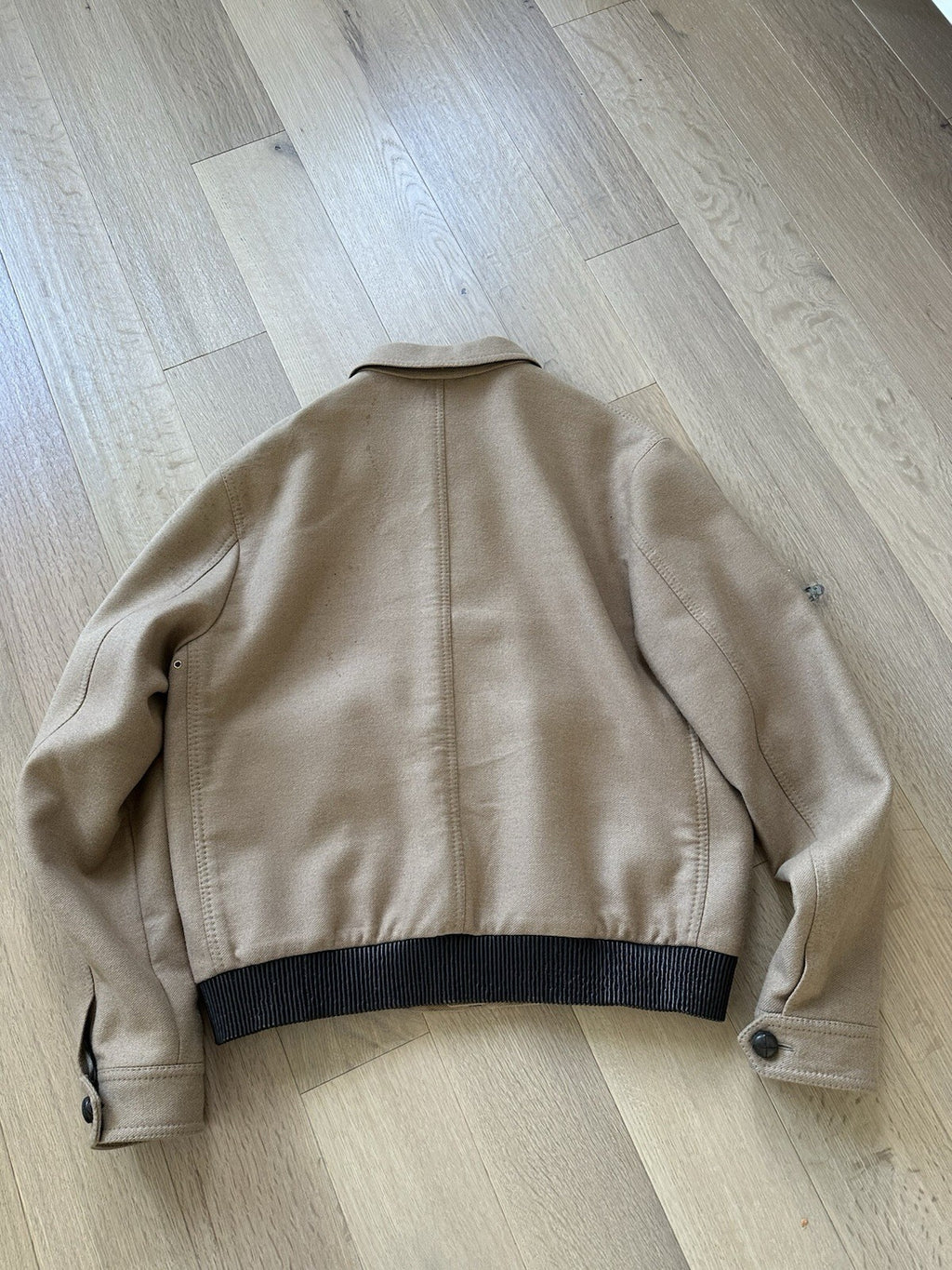 Burberry Wool & Cashmere Camel Men’s Jacket (XXL) /Pant (56)