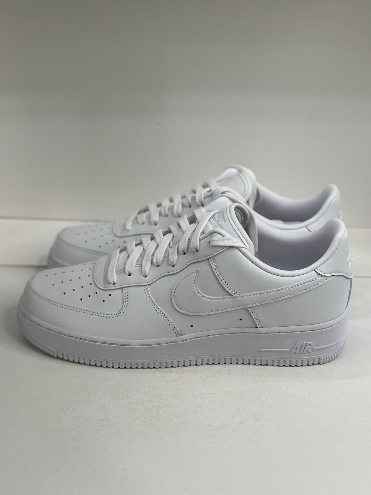 Nike Air Force One’s ‘07 (AF1) Triple White mens shoes size 13