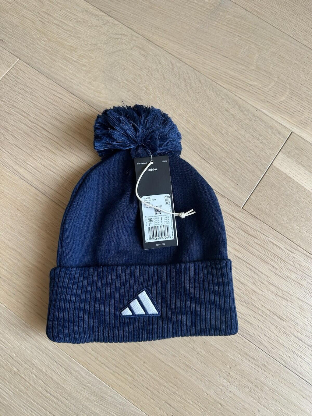 Adidas Blue Toque One Size