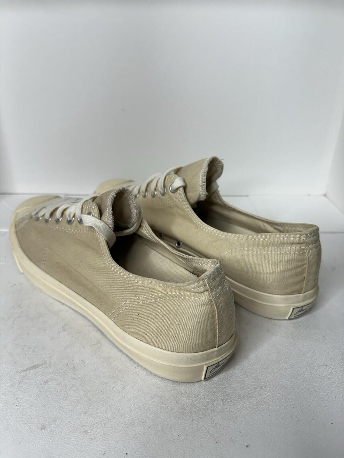 Converse Jack Purcell Natural Canvas Men’s Size 13