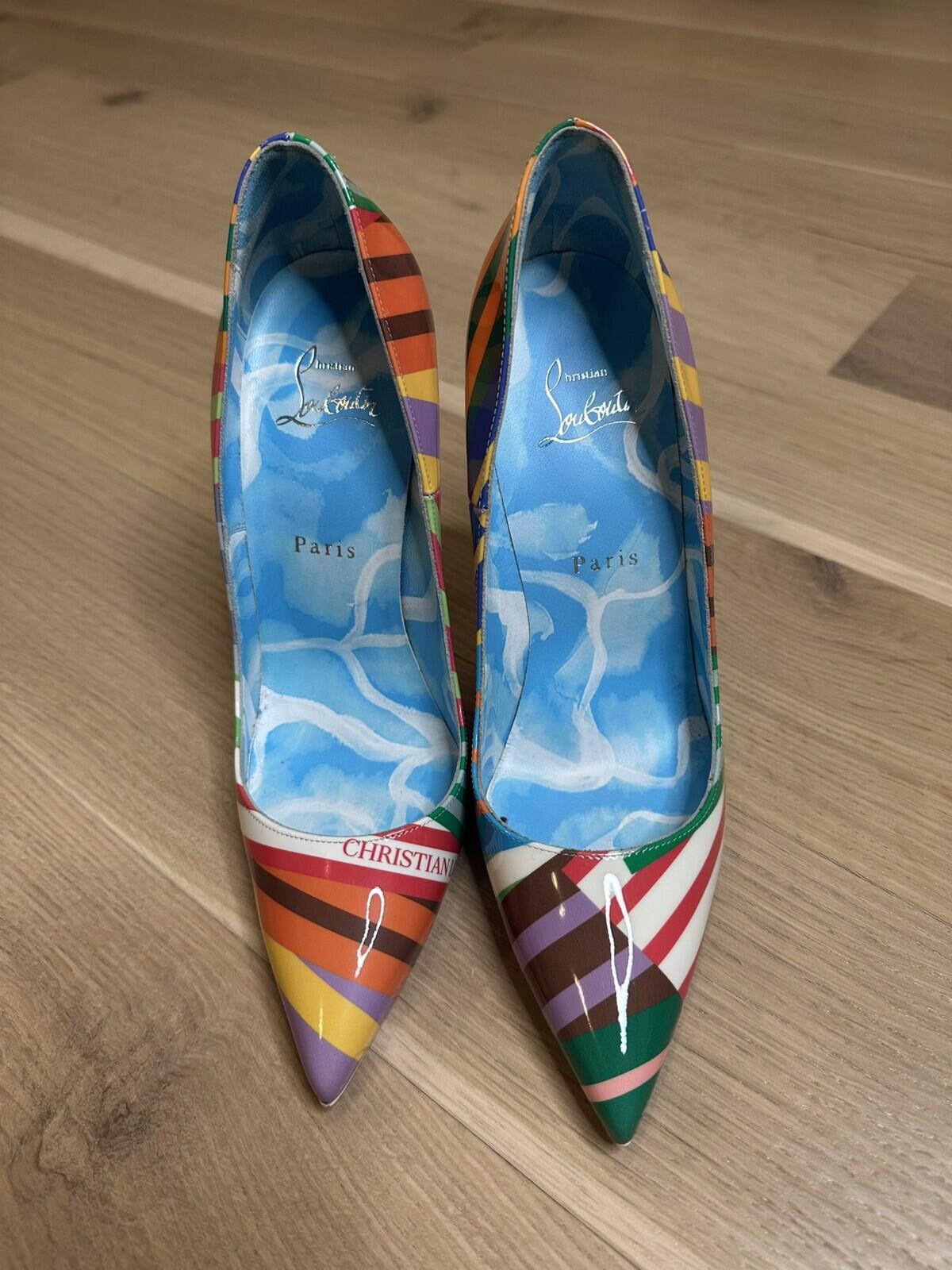 Women’s Christian Louboutin ‘So Kate 120’ Pumps Sz 39 EXTREMELY RARE Colourway.