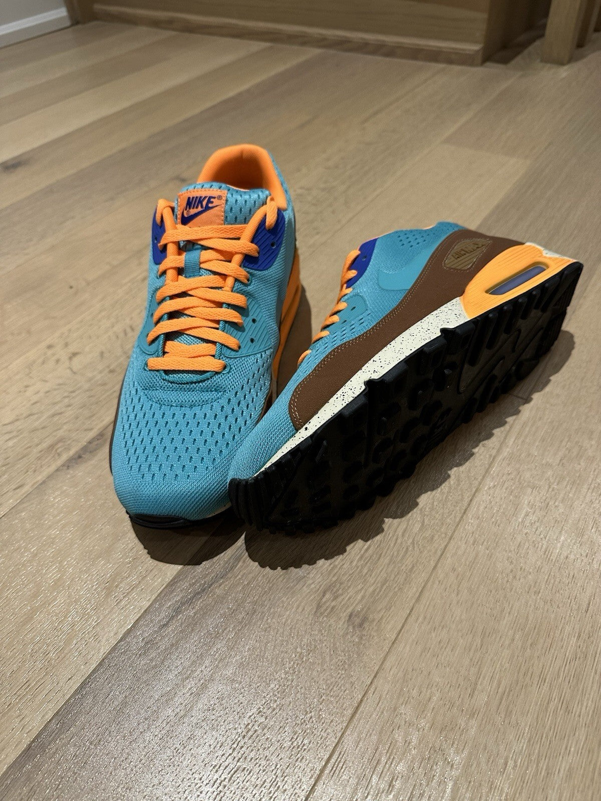 NIKE AIR MAX 90 EM SPRT TRQ/ SPRT TRQ BRIGHT CITRUS MENS 13