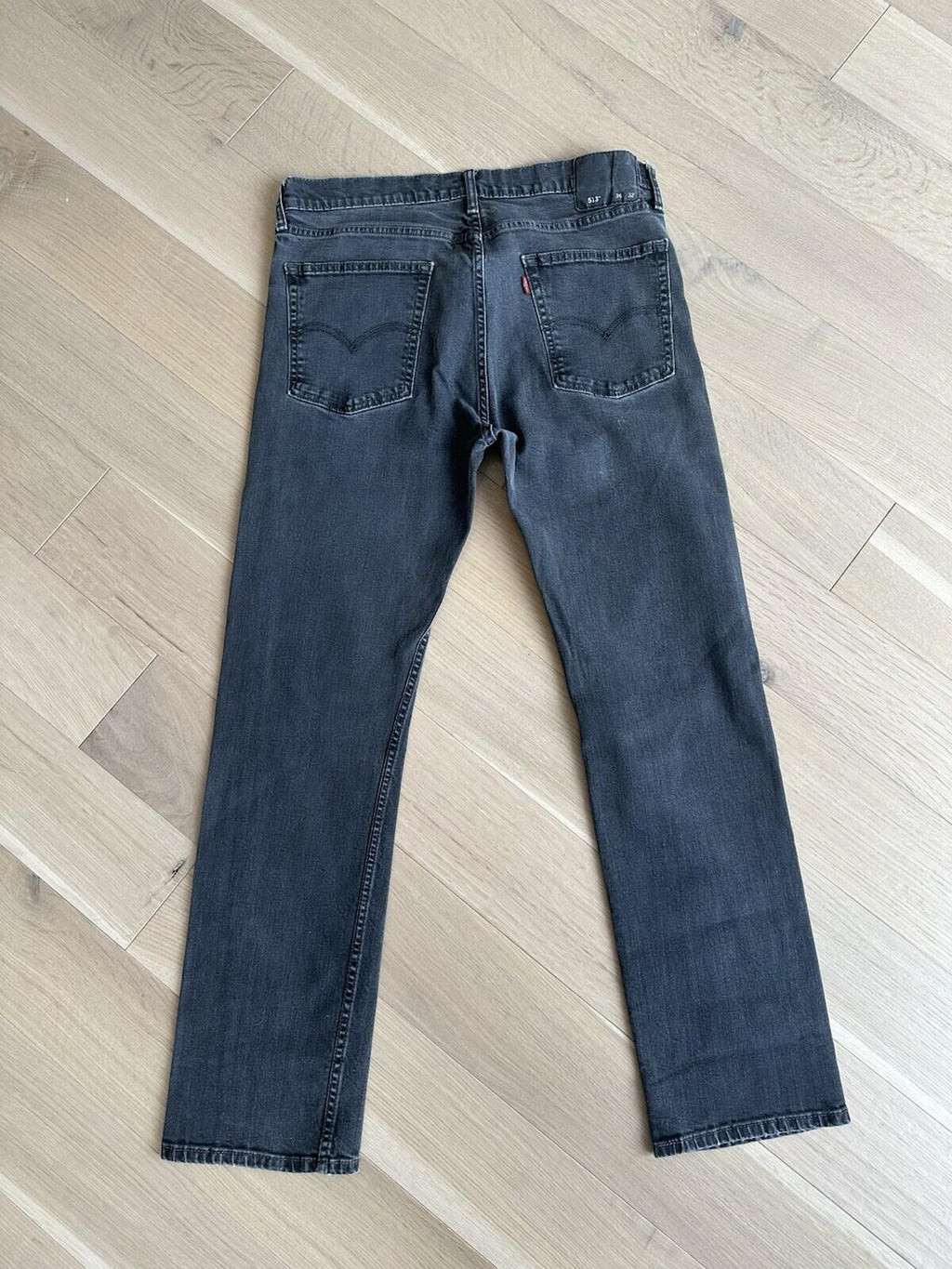 Levis 513 Grey Denim Men’s Size 36/32