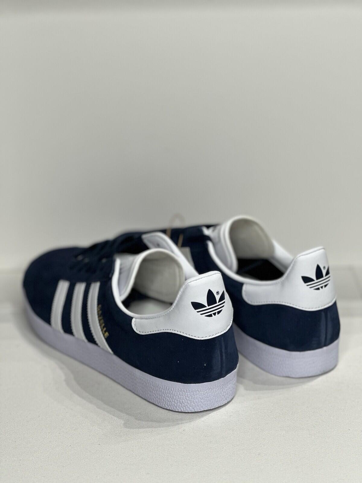 Adidas Gazelle Navy Blue/ White Men’s Shoes Size 13