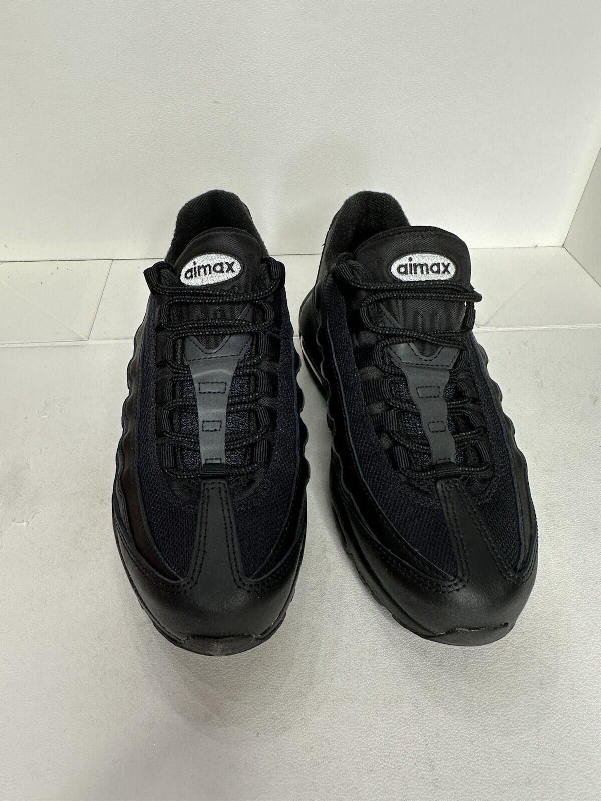 Nike Air Max 95 Essential ‘Triple Black’ Size 5Y