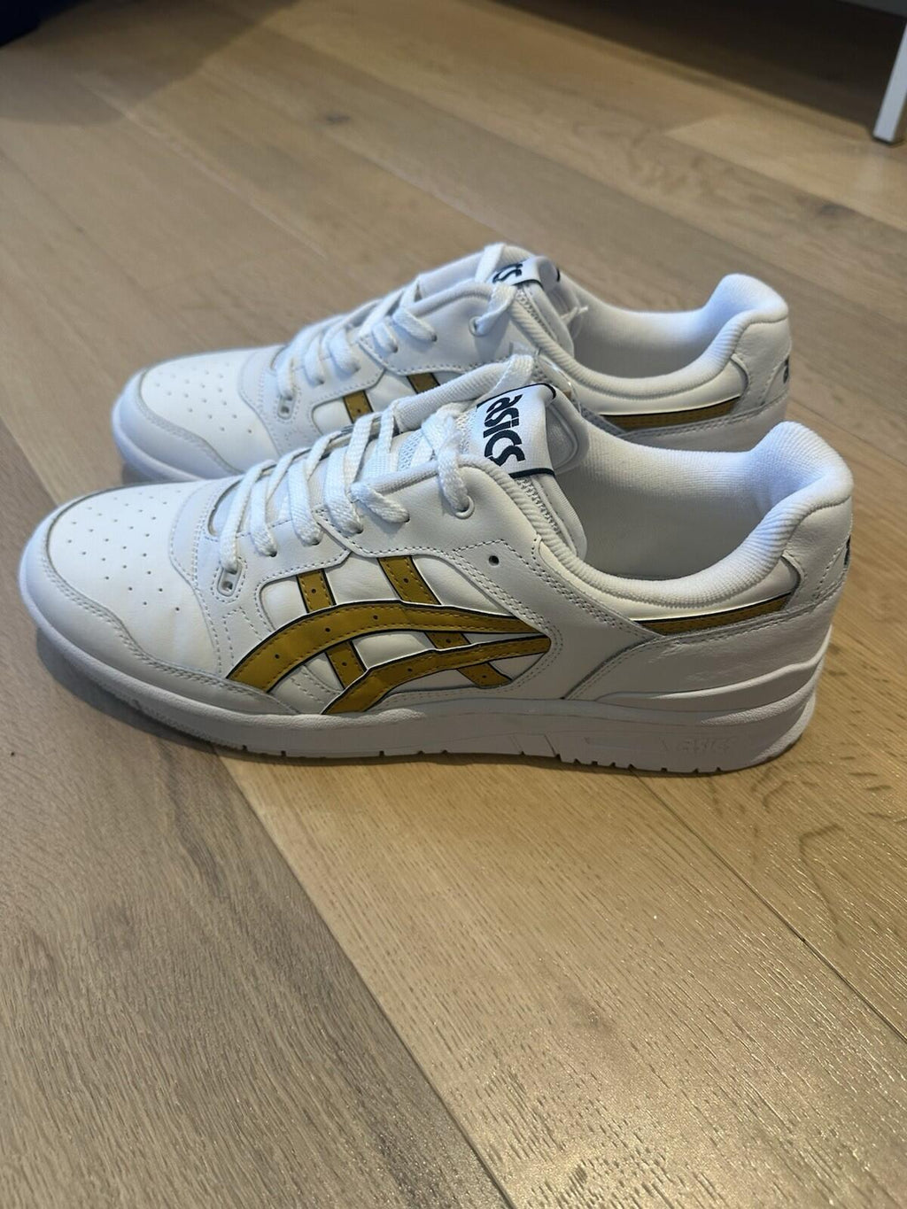 ASICS EX89 Men’s Size 13 White/ Mustard Seed  BNIB
