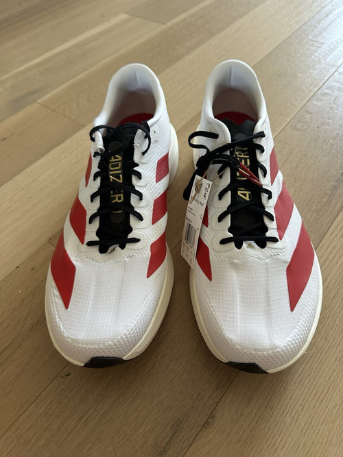 Adidas Adizero EVO SL WOVEN M Size 14 FTWWHT/MCORD/CELAC