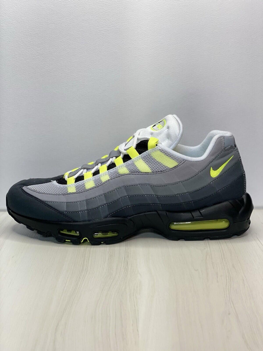 Nike Air Max 95 OG Neon 2020 Black/neon Yellow/ Lt Graphite mens shoes size 14