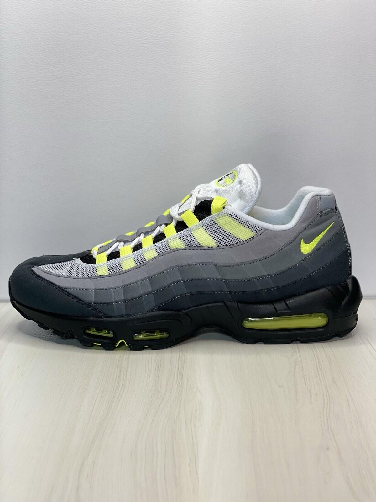 Nike Air Max 95 OG Neon 2020 Black/neon Yellow/ Lt Graphite mens shoes size 14