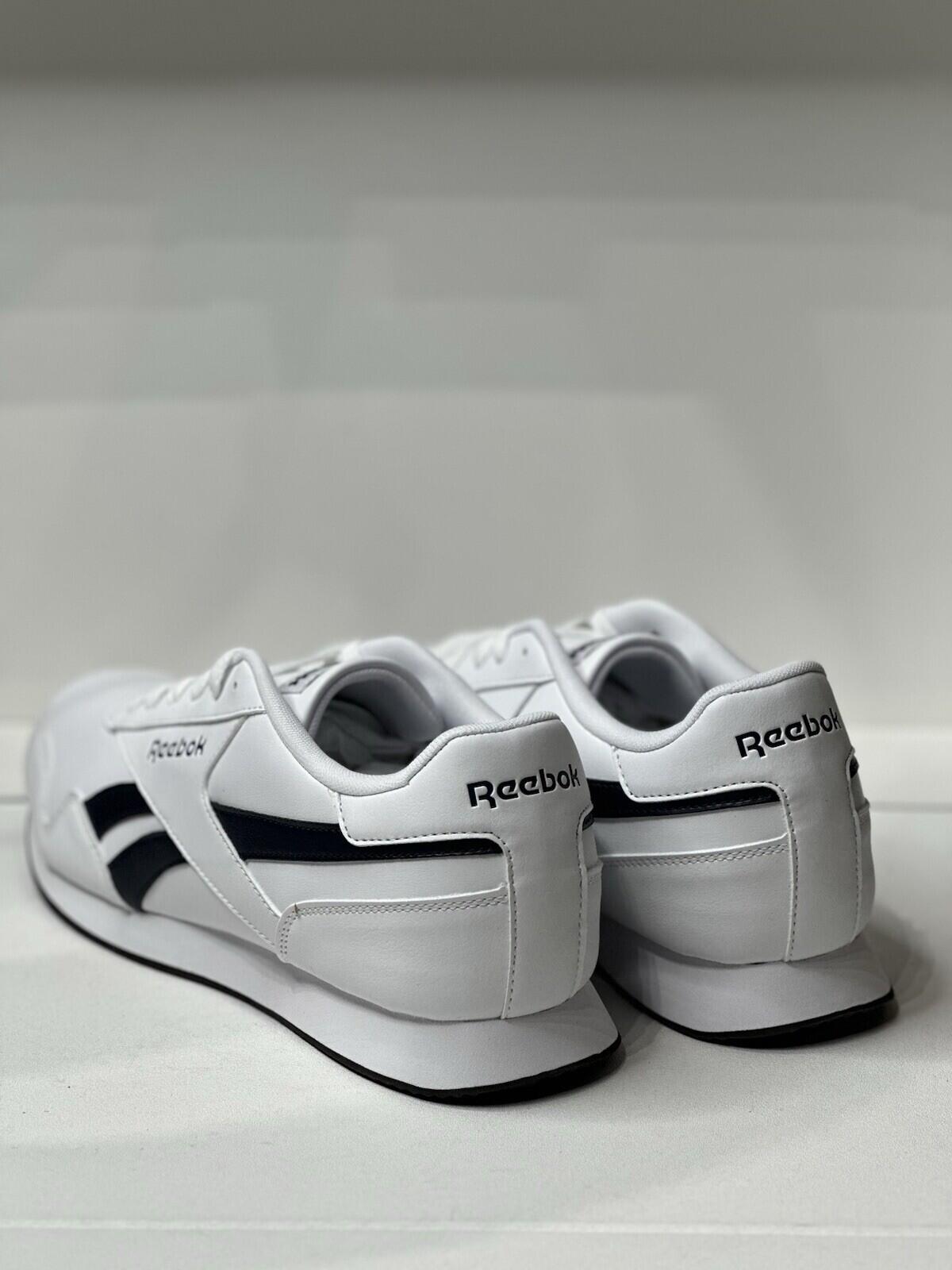 Reebok Classic Leather White/ Navy Men’s Shoes Size 13 *RARE*