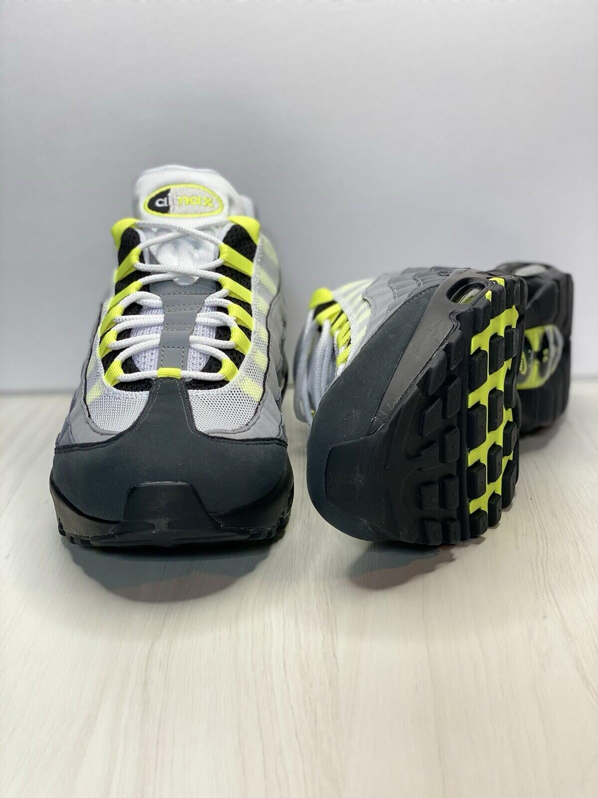 Nike Air Max 95 OG Neon 2020 Black/neon Yellow/ Lt Graphite mens shoes size 14
