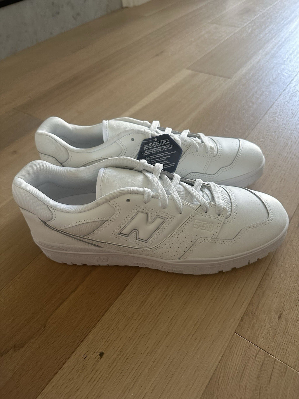 New balance 550 men’s Size 13 Triple white