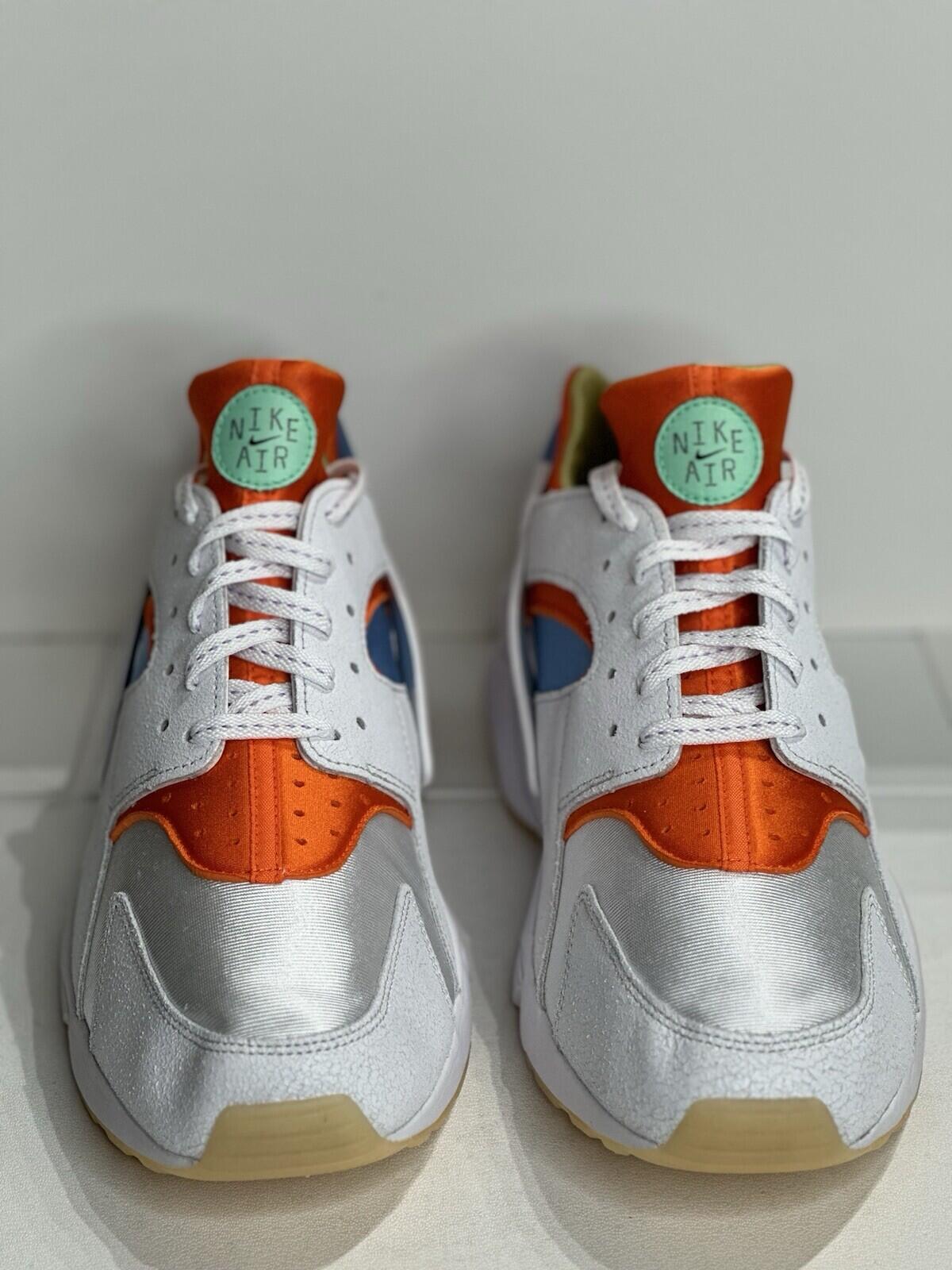 Nike Haurache Safety Orange/white mens size 14 shoes