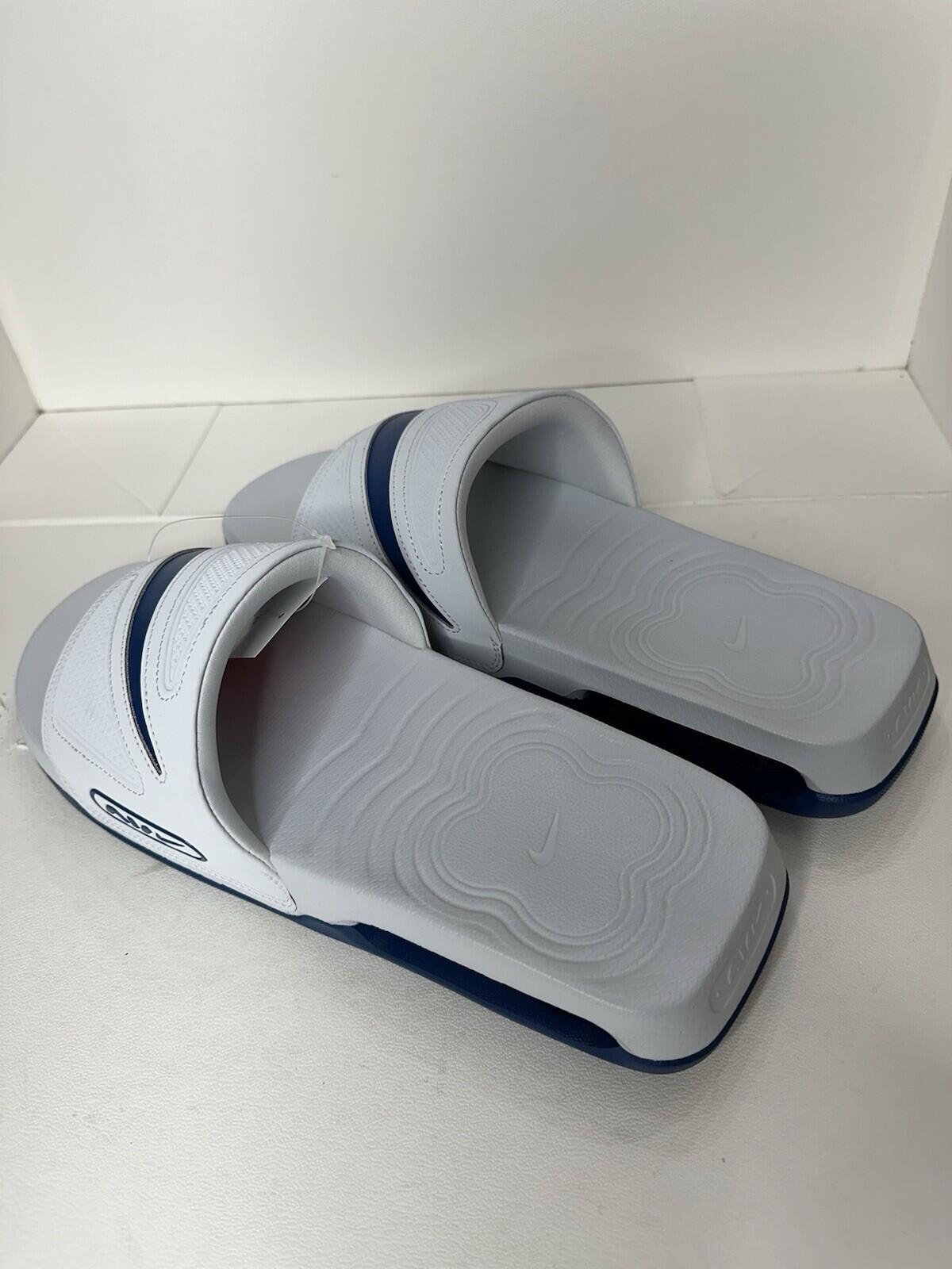 Nike Air Max Chirro Slide Pure Platinum/ Court Blue Men’s Size 13 BNIB