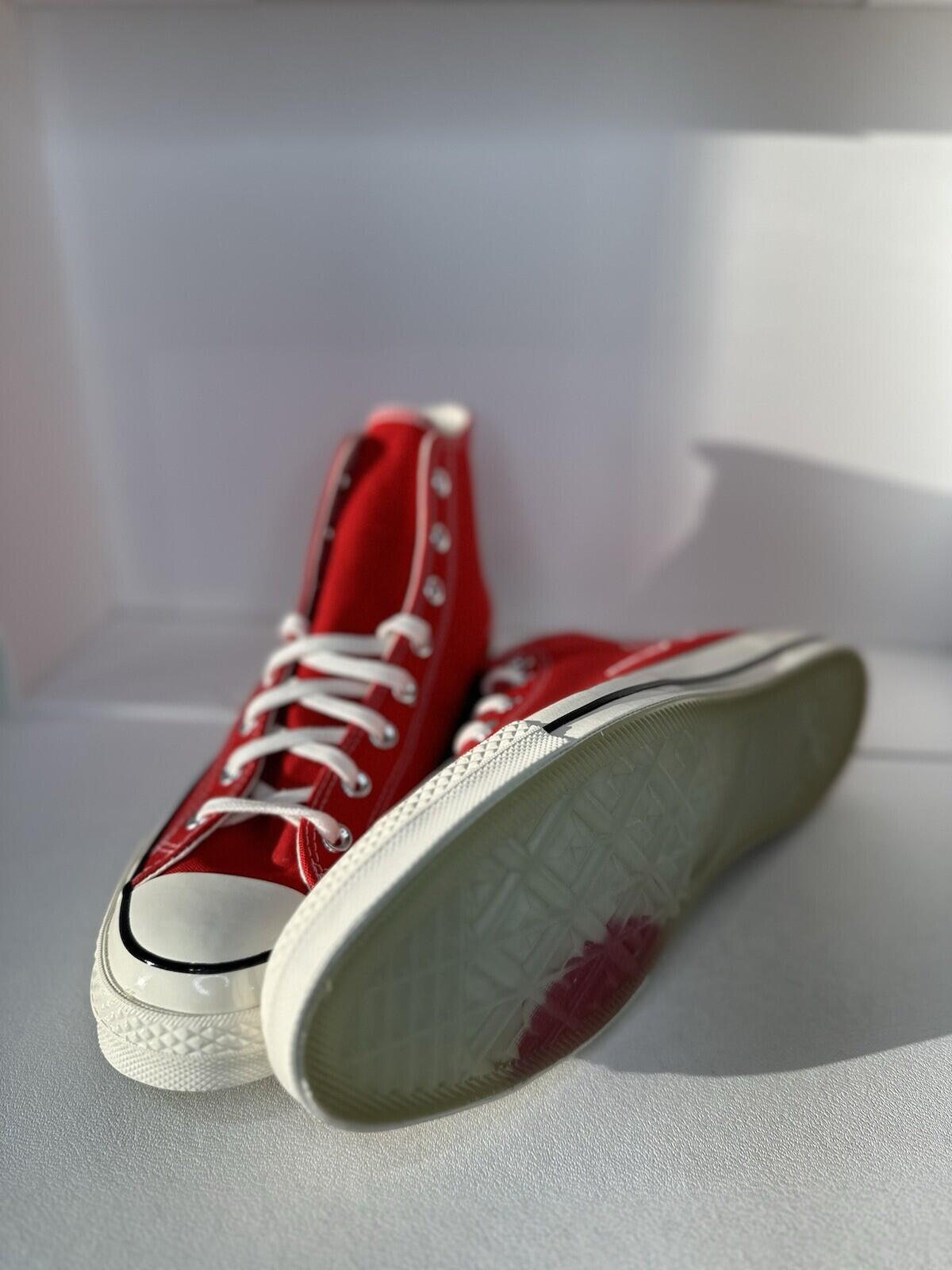 Converse High 70 Valentine Red/white Men’s Size 13