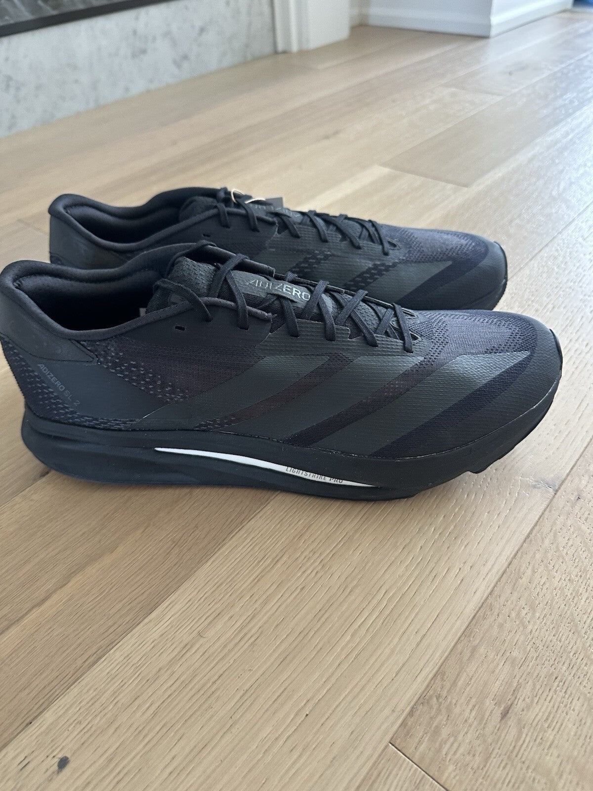 Adidas ADIZERO SL2 M Men’s Size 14 CBLACK/CBLACK/CBLACK