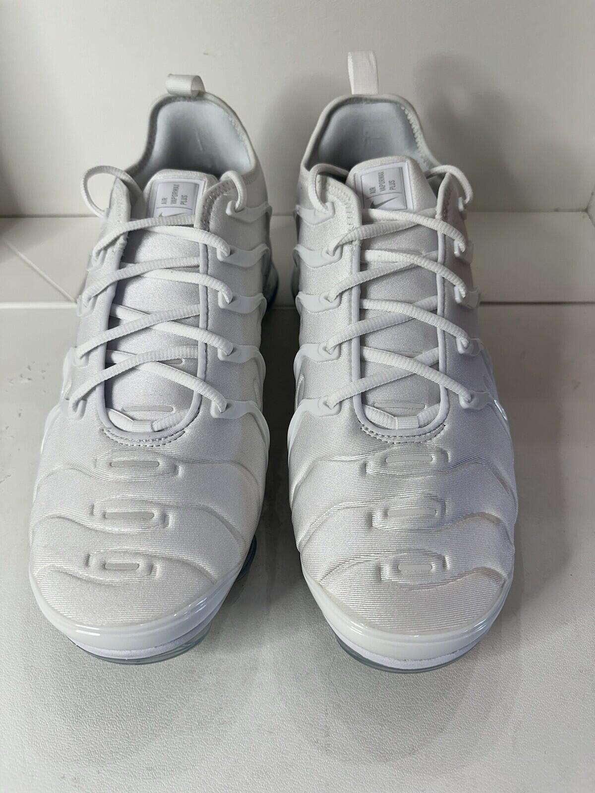 Nike Air Vapour Max Plus White/white- Pure Platinum Men’s 13 BNIB