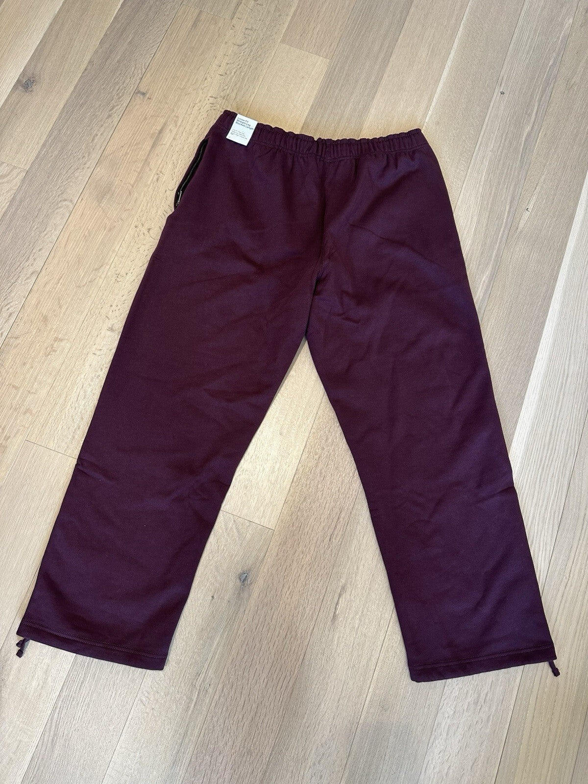 Nike Burgundy Solo Swoosh Track Suit Set Men’s Hoodie L, Crewneck XL & Pants XL