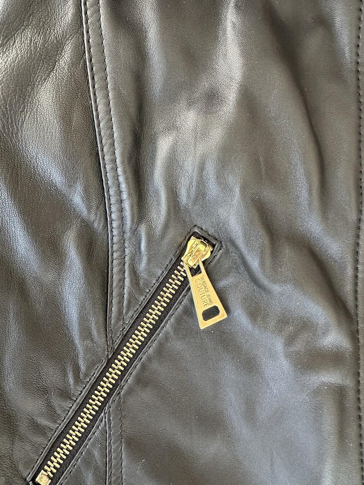 Versace Jeans Couture leather jacket Women’s Size 40