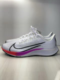 Nike Air Zoom Pegasus 37 White/ Hyper Violet- Spruce/ Aura - Flash Crimson M 14