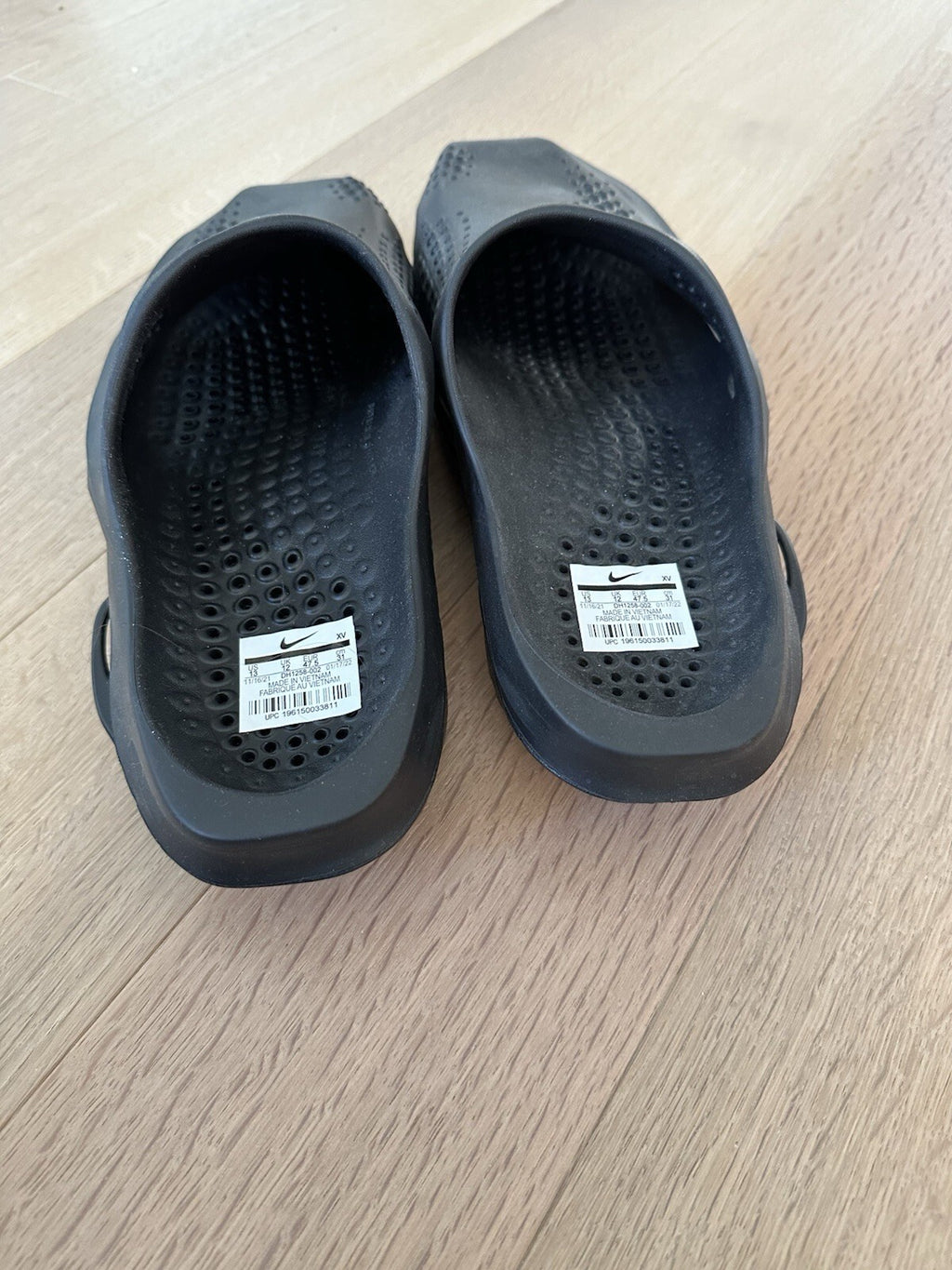 NIKE MMW 5 SLIDE BLACK/BLACK-BLACK Men’s 13