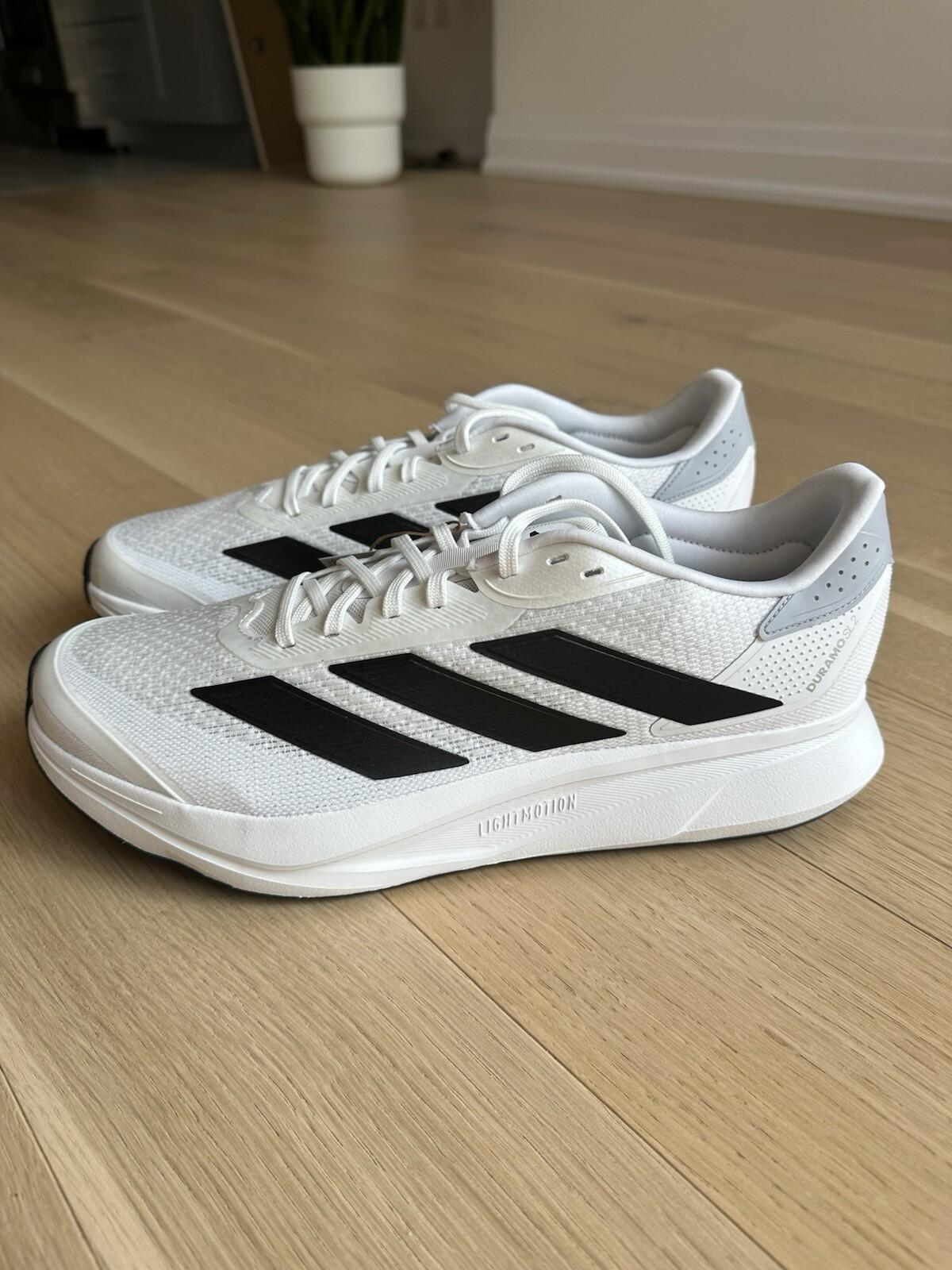 ADIDAS DURAMO SL2 M Men’s Size 14 BNIB White/Black