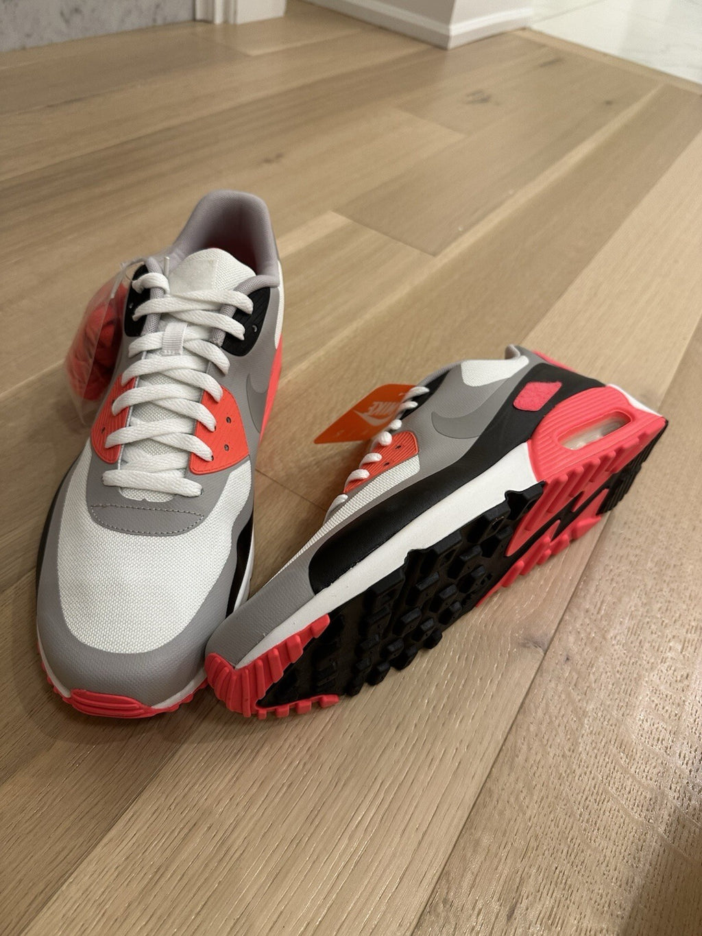 Nike NIKE AIR MAX 90 V SP Men’s 13 WHITE/COOLREY-INFRARED