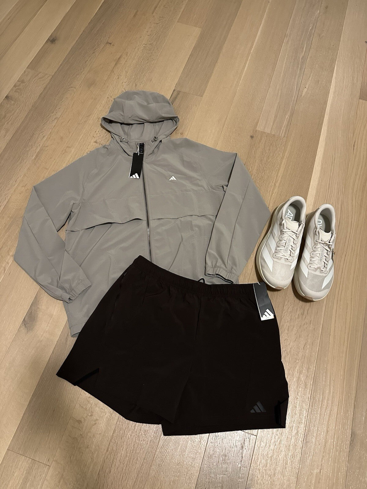 ADIDAS ‘The Earth’ 🌍 EVO PACK Men’s Size 14 Shoes, XL Jacket & XL 5”Shorts