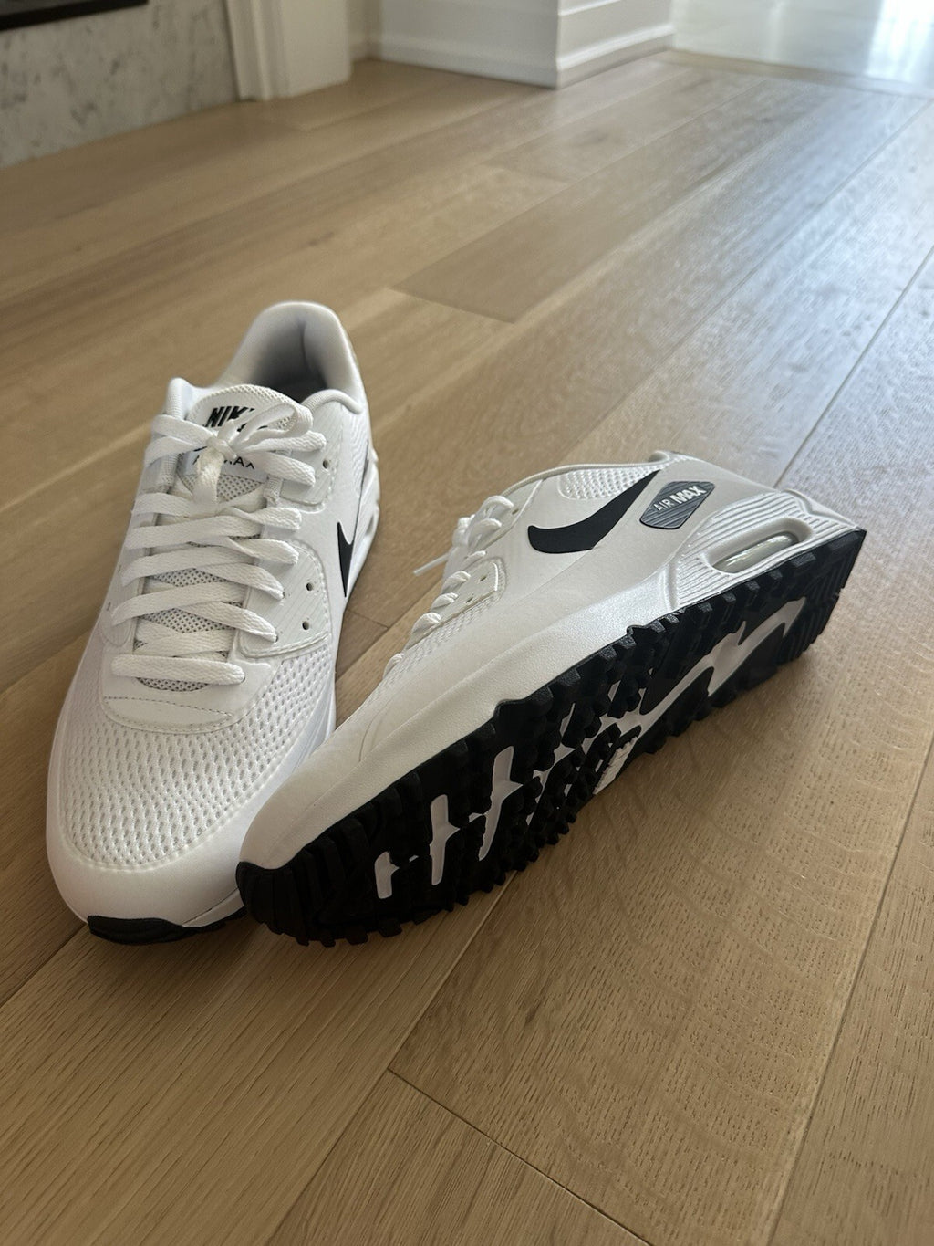 Nike Air Max 90 G Men’s Golf Size 13 BNIB WHITE/BLACK