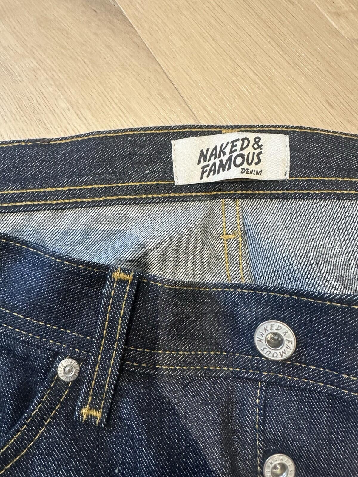 Naked & Famous Denim Set Jacket XL, Pants 36
